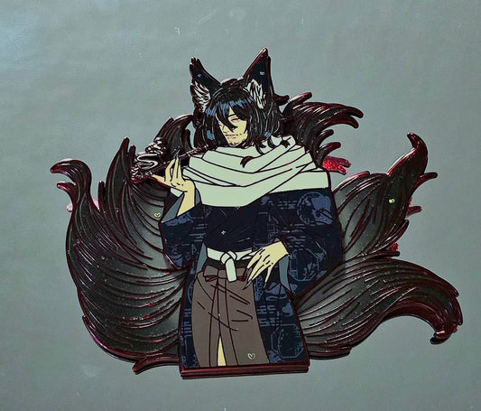 Kitsune zawa V2 (Red chrome)